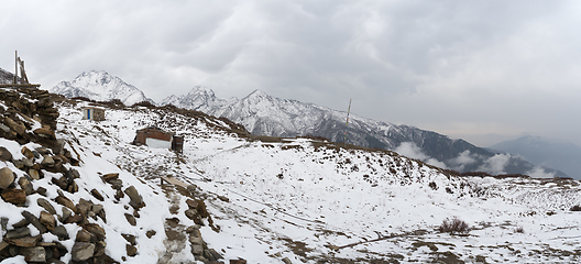 Image showing Nepal Himalaya mountain adventure