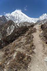 Image showing Mountain landscape in Nepal