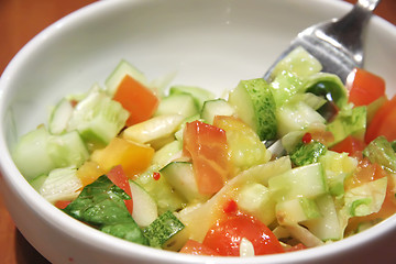 Image showing Fresh salad