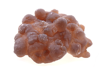 Image showing chalcedony mineral isolated