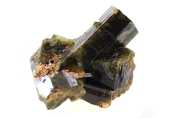 Image showing epidote mineral isolated