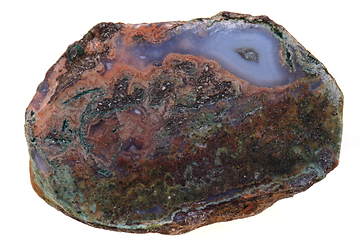 Image showing natural agate isolated