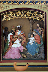 Image showing Nativity Scene, Adoration of the Magi