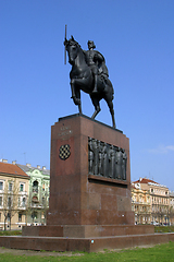 Image showing Statue of king Tomislav in Zagreb