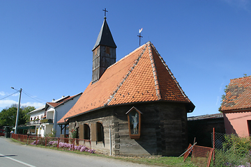 Image showing Wooden church