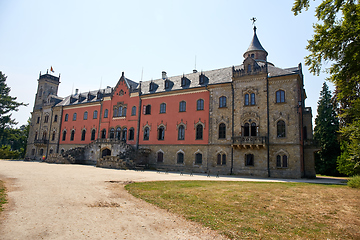 Image showing Neo Gothic castle Sychrov