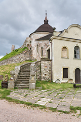 Image showing ruins of stone medieval gothic castle Potstejn