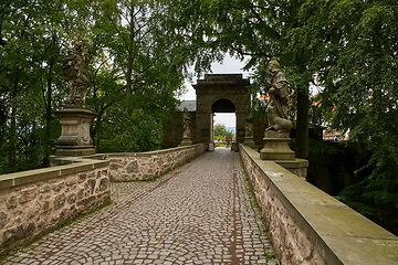 Image showing ruin of the Valdstejn gothic castle