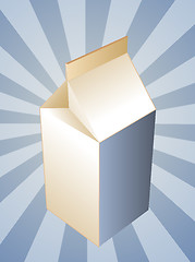 Image showing Milk carton container