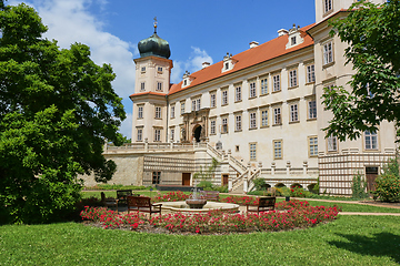 Image showing Baroque castle in Mnisek pod Brdy town near Prague