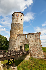 Image showing ruins of renaissance castle Zviretice