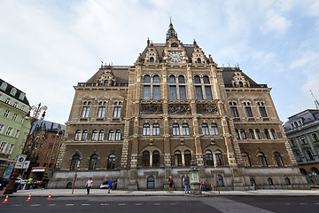 Image showing Neo-renaissance Town Hall in Liberec town
