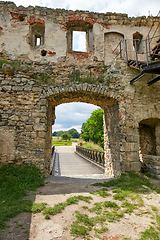 Image showing ruins of renaissance castle Zviretice