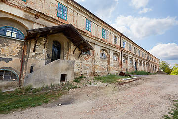 Image showing Old buildings in areal of Castle Charles\'s Crown