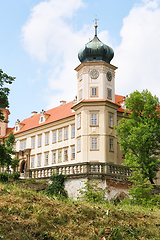 Image showing Baroque castle in Mnisek pod Brdy town near Prague