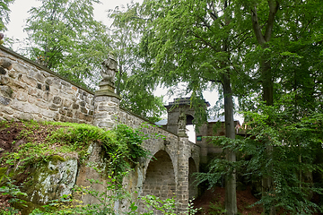 Image showing ruin of the Valdstejn gothic castle