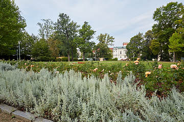 Image showing Park near Castle of Liberec