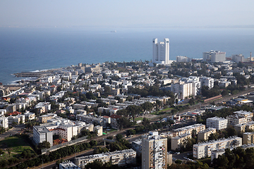 Image showing Overview of the city of Haifa in Israel