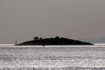 Image showing Moonlight on the sea