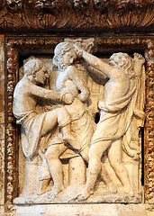 Image showing Scourging of Jesus, Altar of St. Anastasius in the Cathedral of St. Domnius in Split 