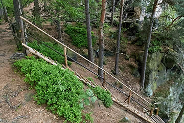 Image showing Suche skaly (Dry Cliffs) near Mala skala