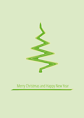 Image showing minimal design for christmas poster