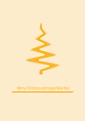 Image showing minimal design for christmas poster