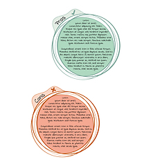 Image showing cons and pros frames