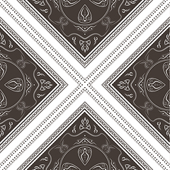 Image showing ornamental seamless pattern