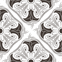 Image showing ornamental seamless pattern