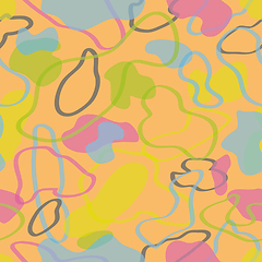 Image showing colorful abstract seamless patter