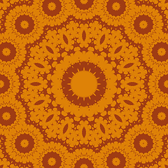 Image showing ornamental seamless pattern