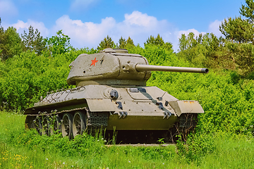 Image showing Tank of  World War 2