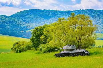 Image showing Tank of  World War 2