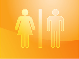 Image showing Toilet symbol illustration