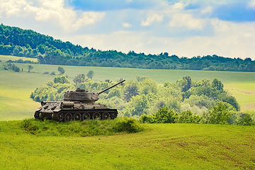 Image showing Tank of  World War 2