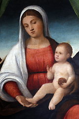 Image showing Francesco Bissolo: Madonna With Child