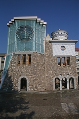 Image showing Memorial house of Mother Teresa in Skopje, Macedonia 