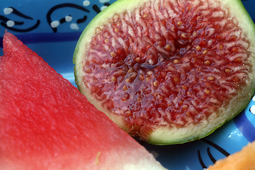 Image showing Fruit plate