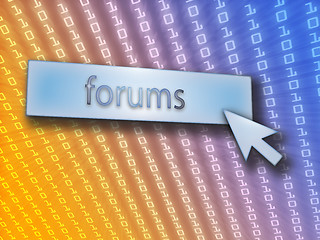 Image showing Forum button