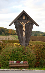 Image showing Wegkreuz    wayside cross 