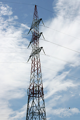 Image showing Strommast  Electricity pylon 