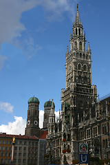 Image showing Kirchturm   church tower 