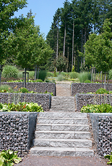 Image showing Steintreppe   stone staircase 