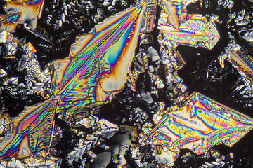 Image showing Sodium nitrate microcrystals