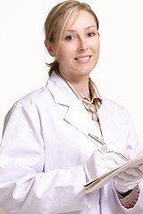 Image showing Smiling Healthcare Female