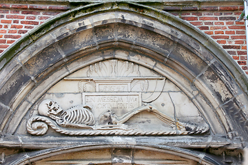 Image showing Steinrelief  Stone carving 