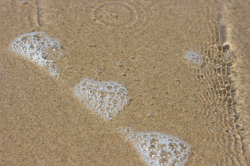 Image showing Sandmuster   sand pattern 