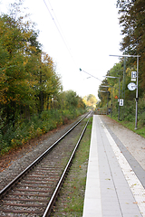 Image showing Schienen  rails 