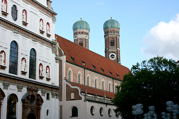 Image showing Kirchturm   church tower 